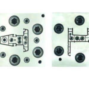 Moule d\'extrusion de profil en plastique