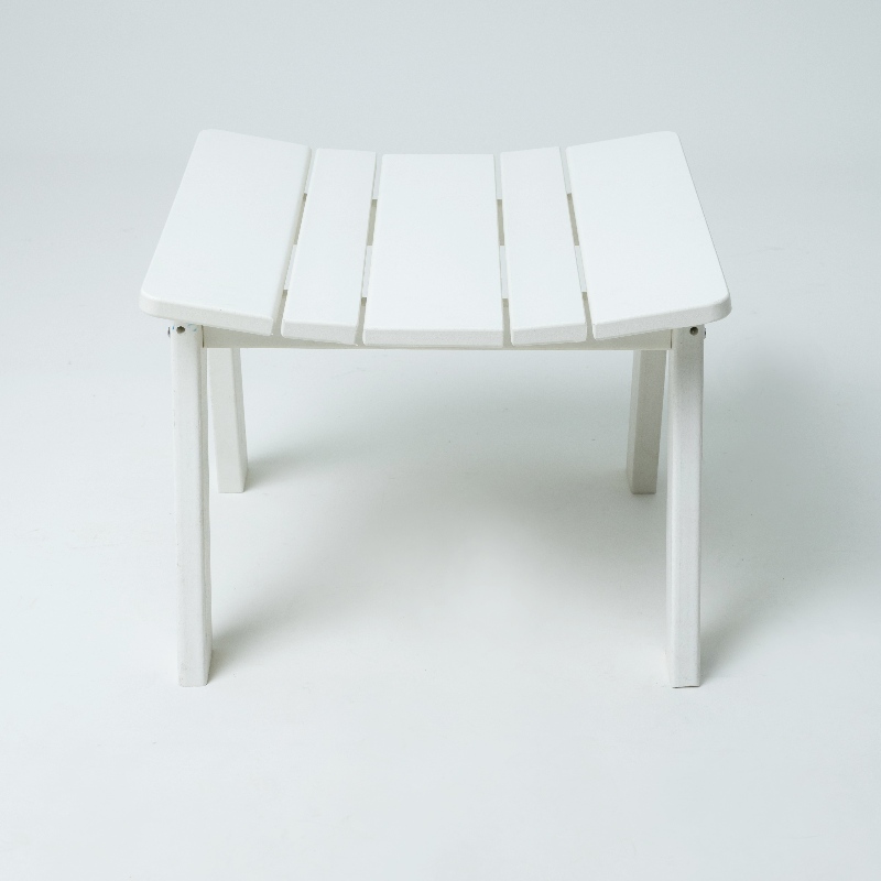 Table d\'appoint Adirondack à 18 pouces à l\'extérieur en plastique
